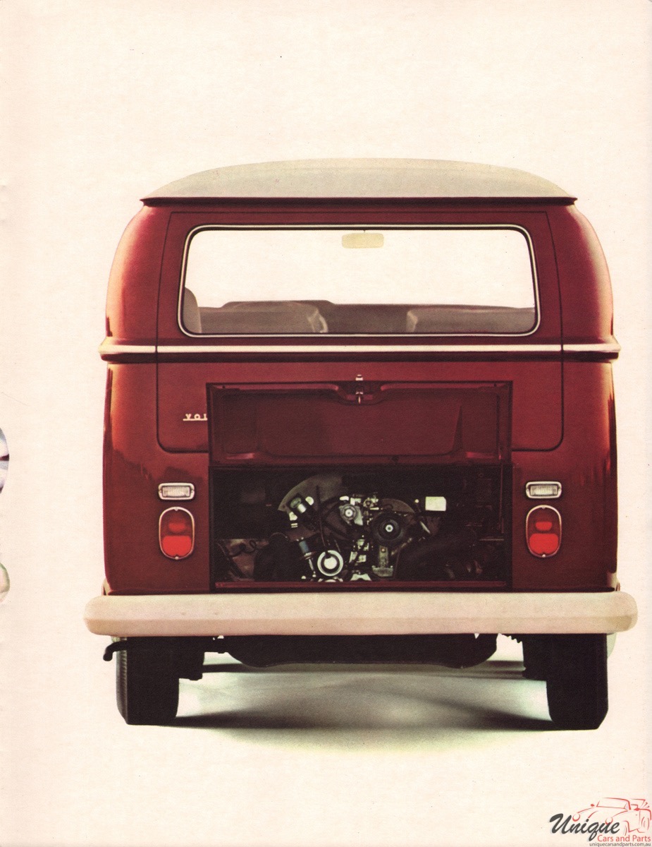1968 Volkswagen Kombi Bus Brochure Page 12